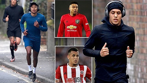 Jesse Lingard ra đường chạy bộ cùng “ngựa chứng” một thời của MU