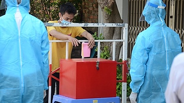 Đà Nẵng sẽ đem thùng phiếu phụ tới cửa nhà người đang cách ly