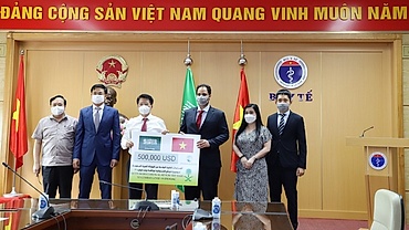 Health Ministry receives COVID-19 support package from Saudi Arabia 