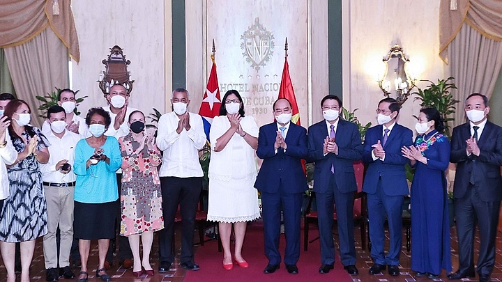 Chủ tịch nước khẳng định tình cảm đặc biệt của Việt Nam dành cho Cuba 