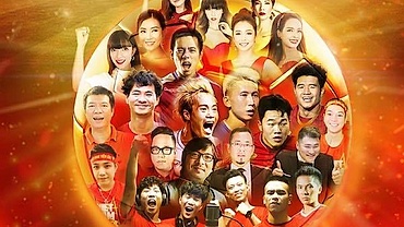 Xuân Bắc cùng nhiều cầu thủ nổi tiếng tham gia MV 'Việt Nam tiến lên'