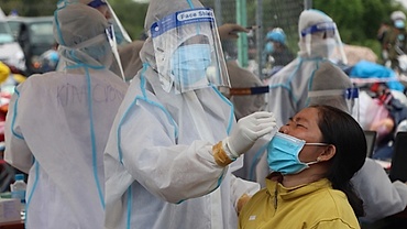COVID-19: Daily caseload falls sharply to 3,513 in Vietnam 