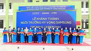 Samsung “Hope School” inaugurated in Bac Giang