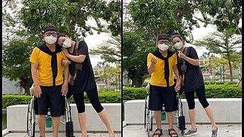 Chuyện showbiz: Nghệ sĩ Trần Mạnh Tuấn đang tập đi sau 4 tháng nhập viện