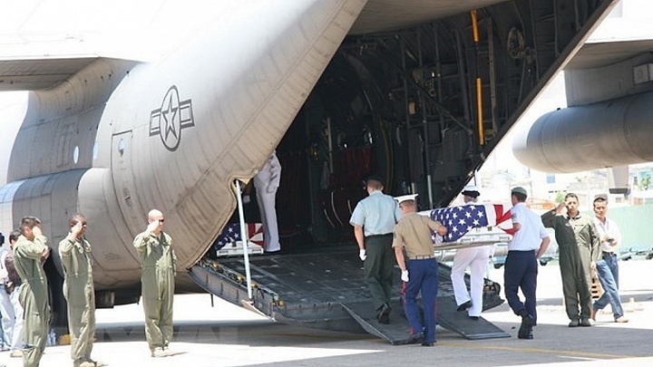 Remains of US servicemen repatriated