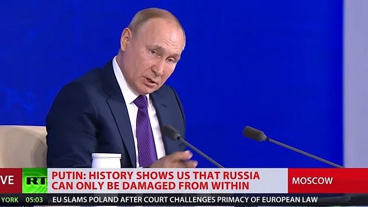 Putin: Sáp nhập Crimea không trong dự tính của Nga trước khi có “đảo chính” ở Ukraine