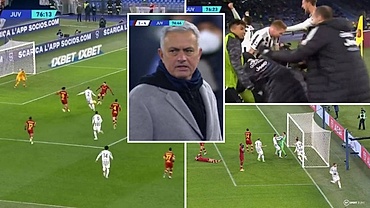 Thua đau Juventus, Mourinho chê cầu thủ AS Roma "yếu đuối"