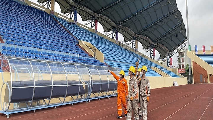 Điện lực miền Bắc đảm bảo cấp điện cho 60 địa điểm tổ SEA Games 31, ASEAN Para Games 11