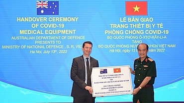 Ministry recieves Australian-donated equipment for COVID-19 response