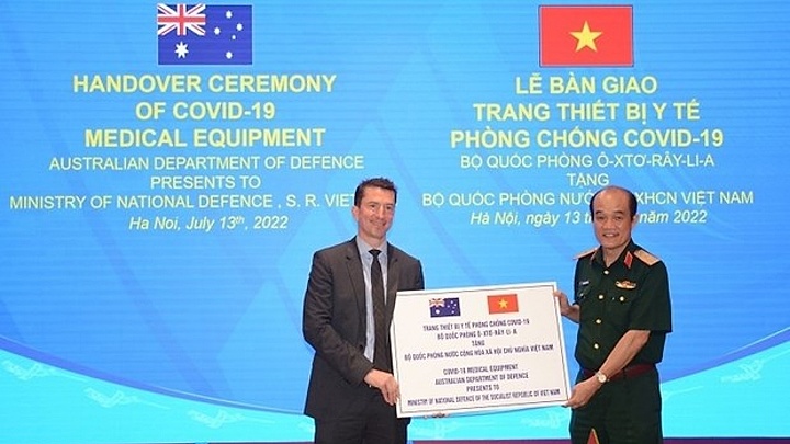 Ministry recieves Australian-donated equipment for COVID-19 response