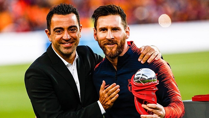 HLV Xavi liên hệ đưa Messi trở lại Barca