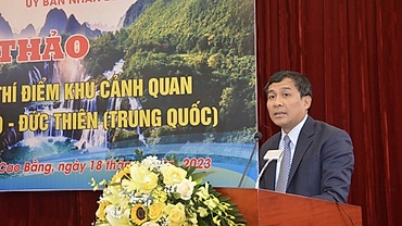 Pilot opening of Ban Gioc - Detian Waterfalls site slated for October