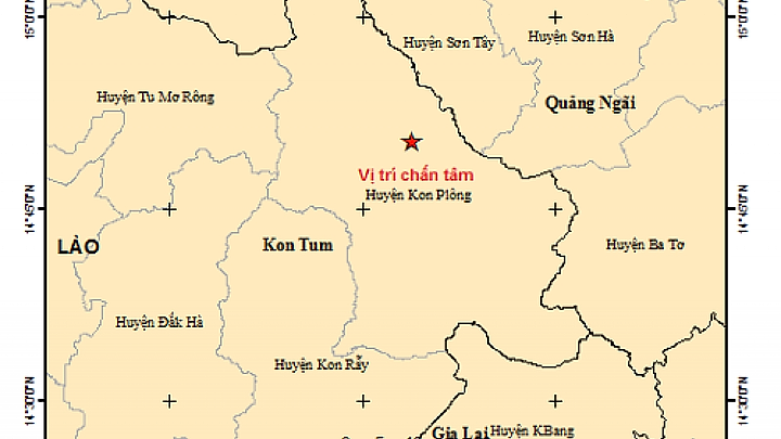 Earthquake jolts Central Highlands again