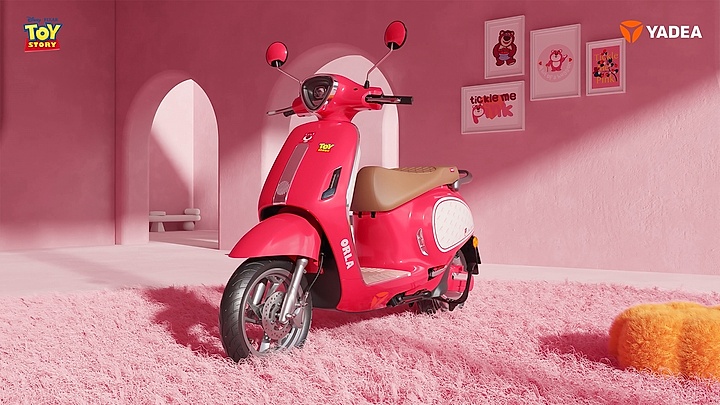 Yadea giới thiệu xe máy điện Orla phiên bản Gấu Dâu Disney Lotso