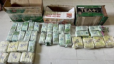 Drug trafficking ring from Laos to Vietnam busted