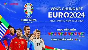 Lịch thi đấu và trực tiếp EURO 2024 trên VTV