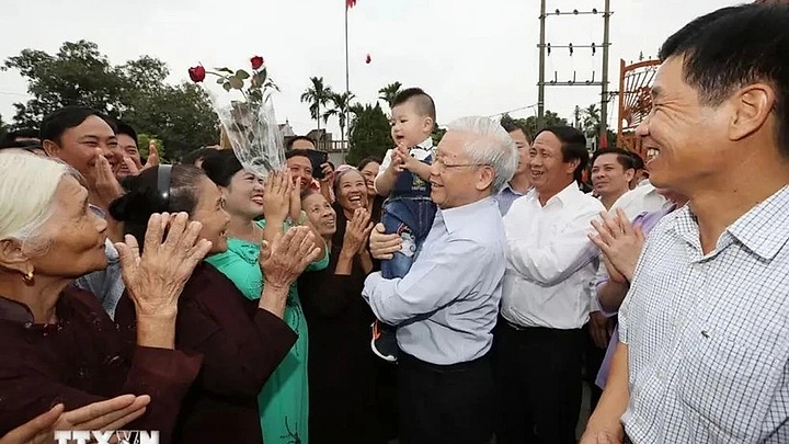 Party General Secretary Nguyen Phu Trong - an eminent leader of Vietnam