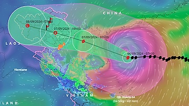 Super typhoon Yagi to make landfall across northern Vietnam in 24 hours
