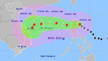 Typhoon Trami heads for Vietnam after battering the Philippines, killing 14