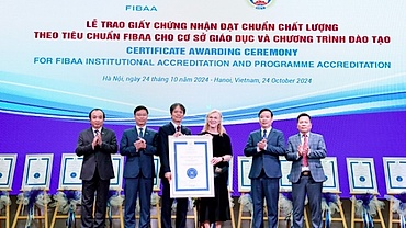 Vietnamese university gets FIBAA accreditation