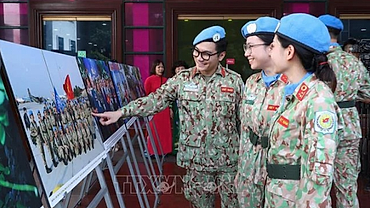 Female soldiers’ contributions to UN peacekeeping missions spotlighted