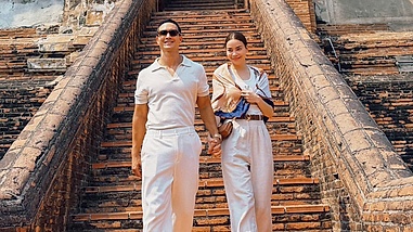 Sao Việt 16/2: Hồ Ngọc Hà - Kim Lý tình tứ đi du lịch Thái Lan