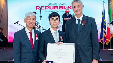 Vietnamese lecturer awarded Italy’s highest civilian honour