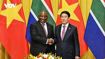 South African President Cyril Ramaphosa’s Vietnam visit in the spotlight
