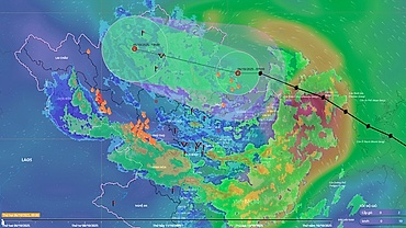Typhoon Matmo makes landfall, heavy rain forecast for Northern Vietnam
