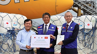 Japan sends first emergency relief shipment to Vietnam’s flood-affected areas