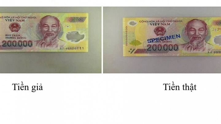 Phát hiện tiền giả ở khu vực biên giới Cao Bằng