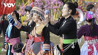 Year-end festivities bring early Tet to highland communities in Dien Bien