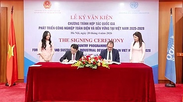 Vietnam, UNIDO ink cooperation programme to advance industrial development
