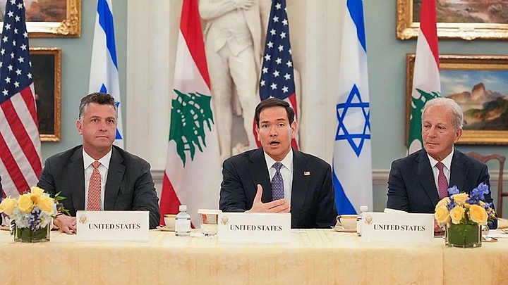 Lebanon và Israel đàm phán trực tiếp đầu tiên sau hàng chục năm tại Washington