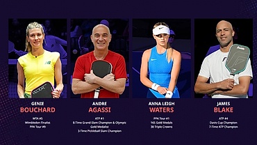 “Mỹ nhân tennis” Eugenie Bouchard dự giải Pickleball đặc biệt tại Hollywood