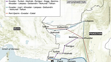 Pakistan mở 6 tuyến đường bộ sang Iran giữa lúc thương mại hàng hải bị gián đoạn