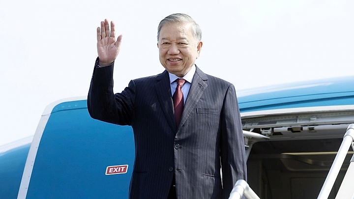 Vietnam’s top leader To Lam begins State visit to India