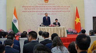 Indian media highlight significance of top Vietnamese leader's state visit