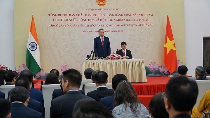 Indian media highlight significance of top Vietnamese leader's state visit