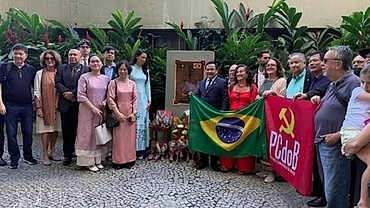 Ceremony in Brazil honours President Ho Chi Minh, Vietnam–Brazil friendship
