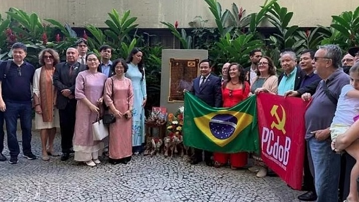 Ceremony in Brazil honours President Ho Chi Minh, Vietnam–Brazil friendship