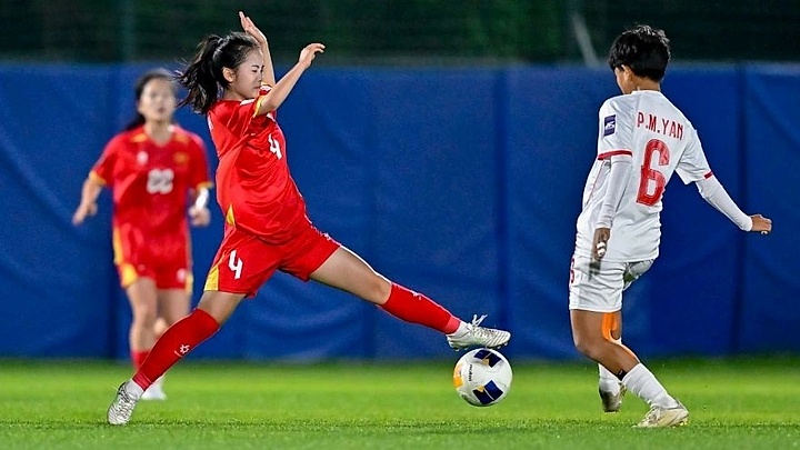 Vietnam defeat Myanmar to reach AFC U17 Women’s quarter-finals