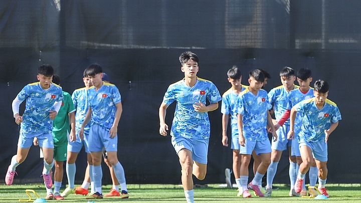 Vietnam begin training in Jeddah ahead of AFC U17 Asian Cup opener