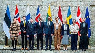 8 nước Bắc Âu-Baltic ủng hộ Ukraine gia nhập EU và NATO