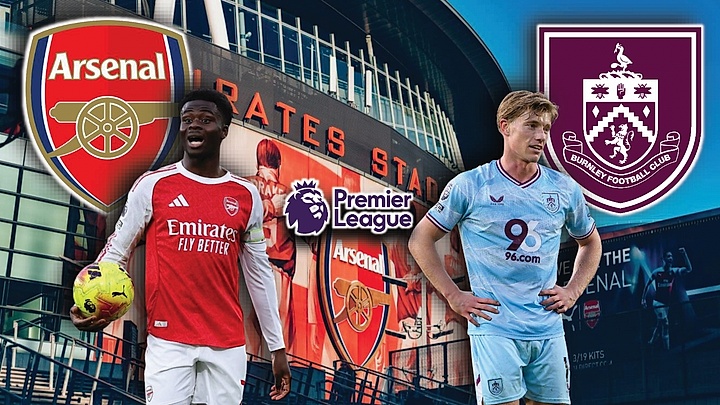 Dự đoán kết quả và đội hình ra sân trận Arsenal vs Burnley vòng 37 Ngoại hạng Anh