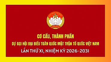 Cơ cấu, thành phần đại biểu dự Đại hội XI của Mặt trận Tổ quốc Việt Nam