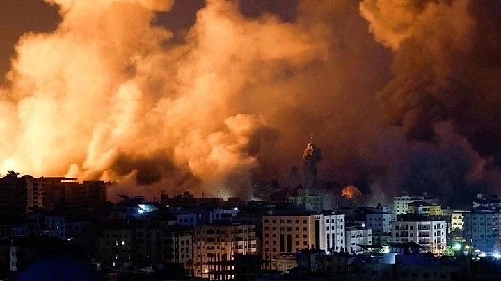 Israel tiếp tục tấn công nhằm vào lực lượng cảnh sát ở Gaza