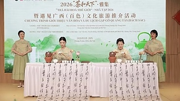 Chinese tea, beautiful nature and brewing closer tourism ties with Guangxi