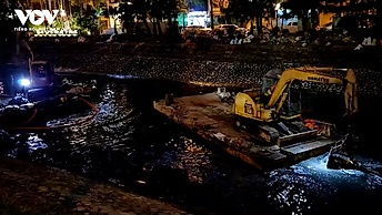 Chạy đua nạo vét xuyên đêm, nâng cấp hạ tầng thoát nước nội đô Hà Nội