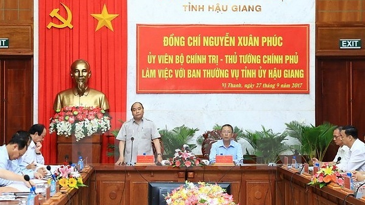 PM suggests Hau Giang developing smart agriculture